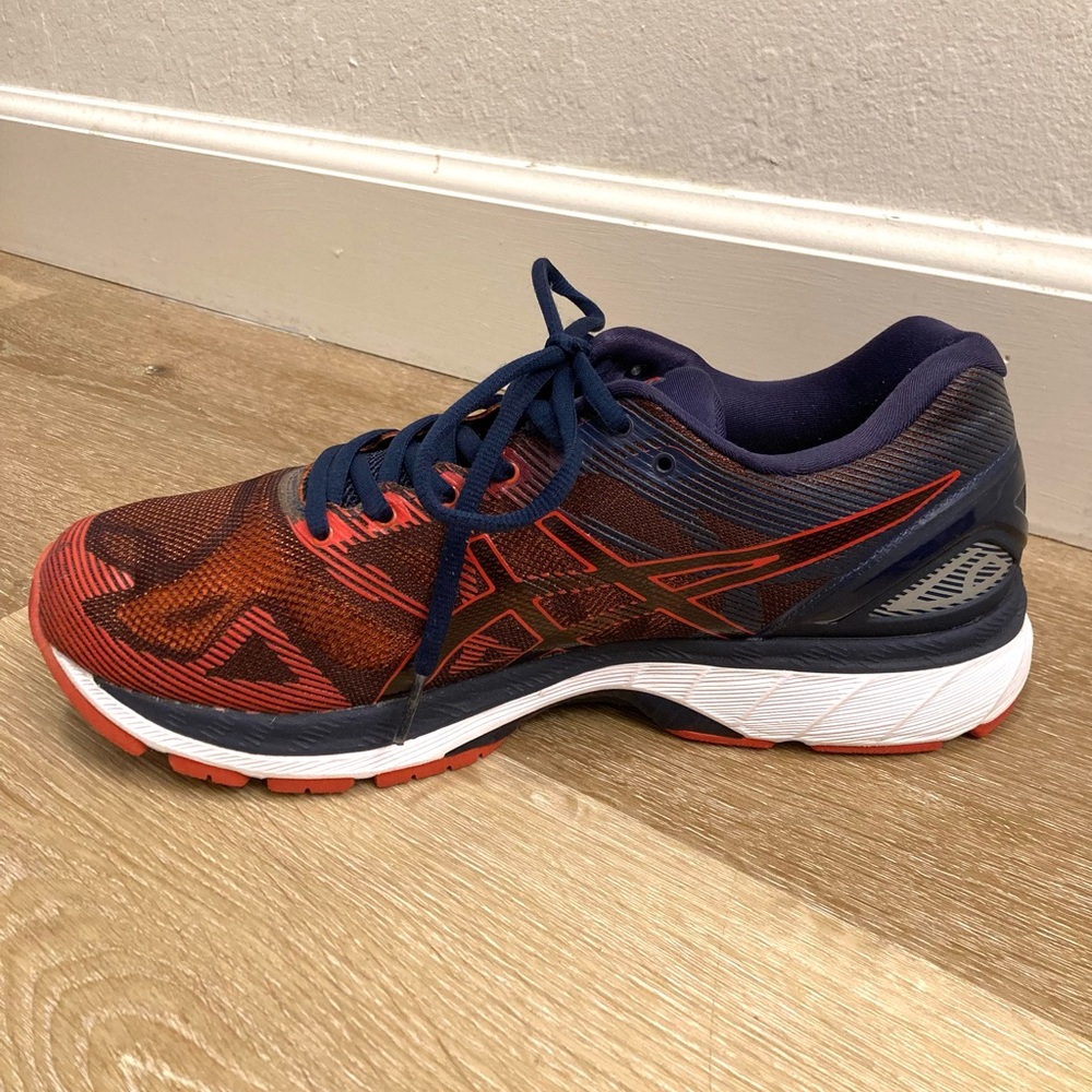 Asics Men's Shoes - Red and Blue - Picture 3 of 12